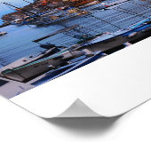 Rovinj Harbour, Kroatien Poster (Ecke)