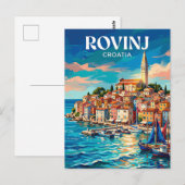 Rovinj Kroatien Postkarte (Vorne/Hinten)
