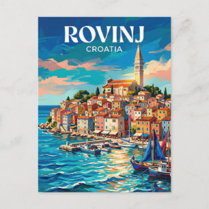 Rovinj Kroatien Postkarte