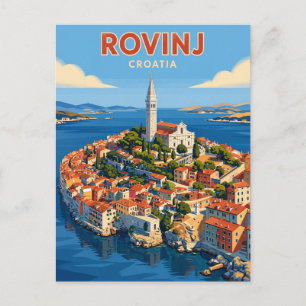 Rovinj Kroatien Postkarte
