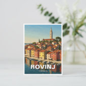 Rovinj Kroatien Reisen Postkarte (Stehend Vorderseite)