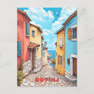 Rovinj Kroatien Reisen Postkarte