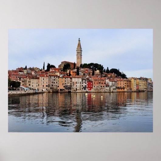 Rovinj Shore Line Poster (Vorne)