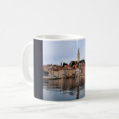 Rovinj Uferlinie Kaffeetasse (Vorderseite Links)