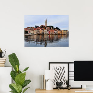 Rovinj Uferlinie Poster