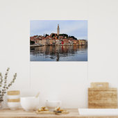 Rovinj Uferlinie Poster (Küche)