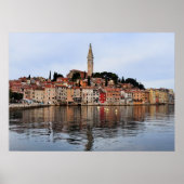 Rovinj Uferlinie Poster (Vorne)