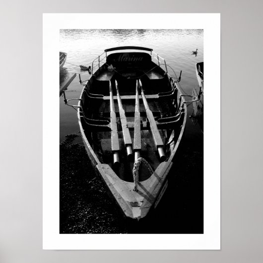 Row Boat 'Marina' - Derwentwater Poster (Vorne)