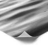 Row Boat on Calm Water Minimalist Nautical Poster (Ecke)