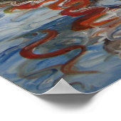 Row Boat Poster (Ecke)