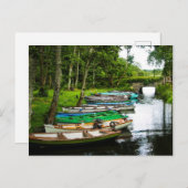Row Boats, Killarney, Irland Postcard Postkarte (Vorne/Hinten)