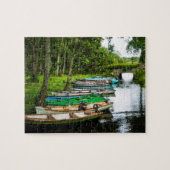 Row Boats, Killarney National Park, Irland Puzzle (Horizontal)