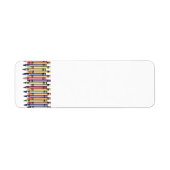 ROW FARBENE CRAYONS GRAFIK BACKGRUNDS FARBEN (Vorne)