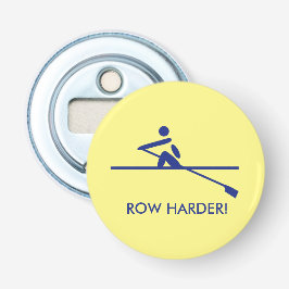 Row härter Spaß Untertitel sportlich gelb Flaschenöffner