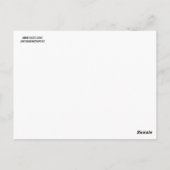 ROW HOUSES ART COLORFUL POSTCARD POSTKARTE (Rückseite)