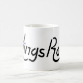 Row Mug Königs (weiß) Kaffeetasse (Mittel)