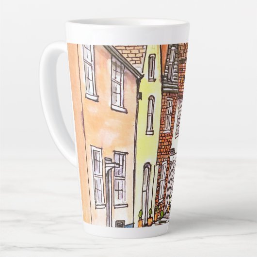 Row Of Houses Milchtasse (Linke Ecke)