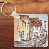 Row Of Houses Schlüsselanhänger (Vorderseite)