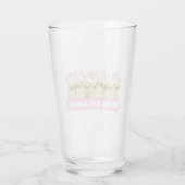 Row of Puppy Bunnies Glas (Rückseite)