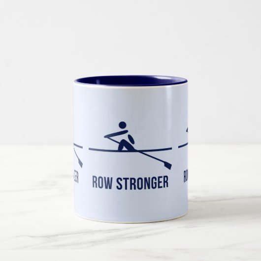 Row stärker motivierend zweifarbige tasse (Mittel)