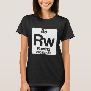 Row Team Ruderboote jeden Tag Kayaker Ruderwasser T-Shirt