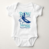 Row Venedig Baby Strampler (Vorderseite)
