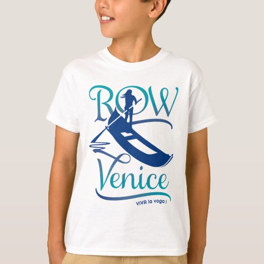 Row Venedig T-Shirt (Vorderseite)