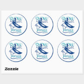 Row Venice Stickers (Blatt)