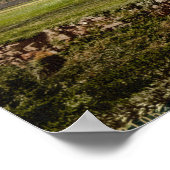 Rowallan Castle, Kilmarnock, Ayrshire, Schottland Poster (Ecke)