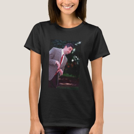Rowan Atkinson Mr Bean Blackadder Schauspieler & K T-Shirt (Vorderseite)
