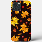 Rowan Berries Herbstlaubs iPhone 13 Case-Mate Hülle (Rückseite)