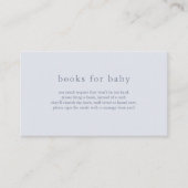 ROWAN Blue Books for Baby Showcard Begleitkarte (Vorderseite)