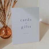 ROWAN Boho Boy Blue Einmalige Einfache Karten und Sockelschild