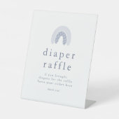 ROWAN Boy Boho Rainbow Baby Dusche Windelwanne Sockelschild (Vorderseite)