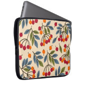 Rowan Branches: Textile Vintag Charm Laptopschutzhülle (Vorne Rechts)