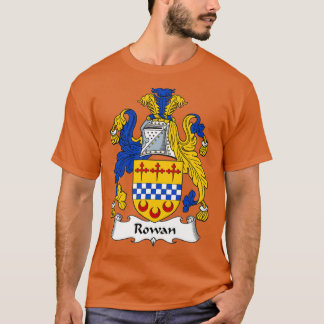 Rowan Coat of Arms Familienwappen T-Shirt
