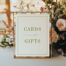 ROWAN Green Cards und Geschenke Poster