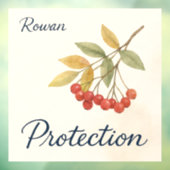 Rowan-Schutz Fensteraufkleber (Blatt 3)