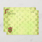 Rowberry Recipe Cards Postkarte (Vorne/Hinten)