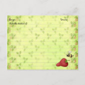 Rowberry Recipe Cards Postkarte (Vorderseite)