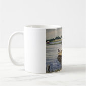 Rowboat auf der See-Tasse Kaffeetasse (Links)