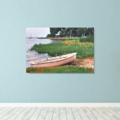 Rowboat Beach Leinwanddruck (Insitu (Holzboden))