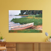 Rowboat Beach Leinwanddruck (Insitu (Wohnzimmer))