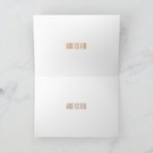 Rowboat-Cartoon-Abbildung Karte (Innenseite)