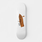 Rowboat-Cartoon-Abbildung Skateboard (Vorne)