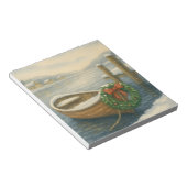Rowboat Christmas Notizblock (angewinkelt)