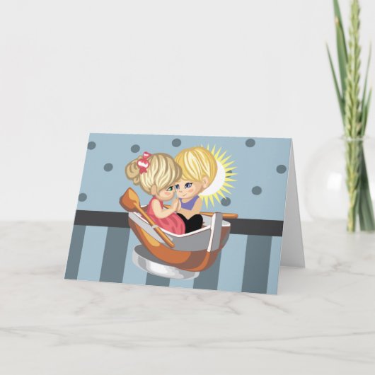 Rowboat-Grußkarte Karte (Vorderseite)