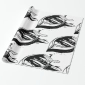 Rowboat Sketch Geschenkpapier (Ungerollt)