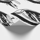 Rowboat Sketch Geschenkpapier