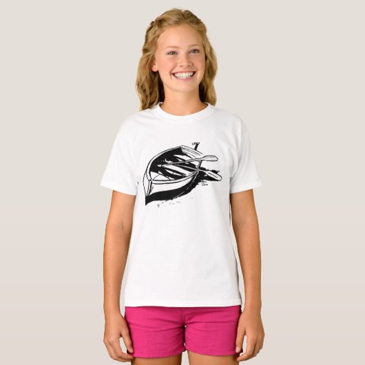 Rowboat Sketch T-Shirt (Vorne ganz)